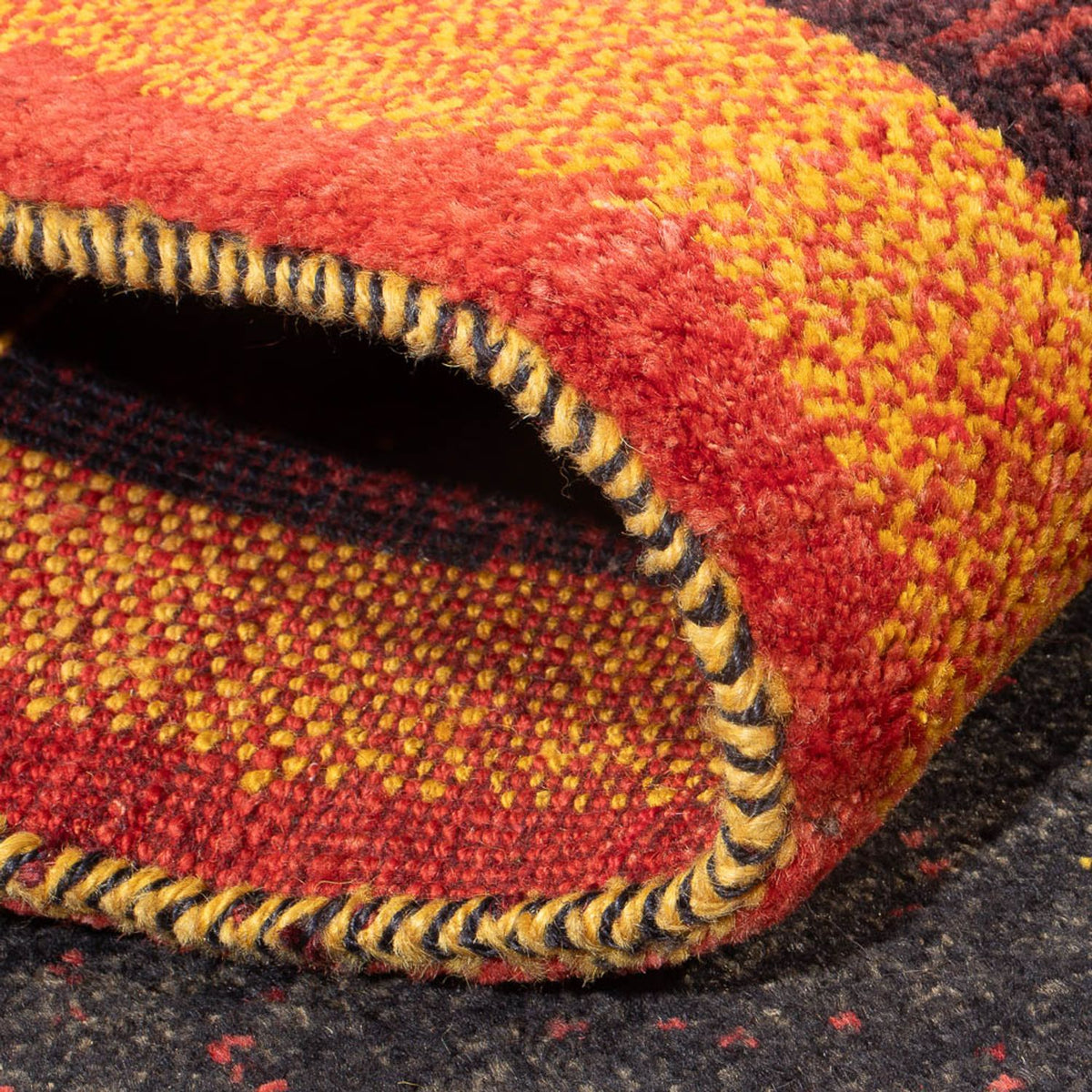 Løber Gabbeh-tæppe - Persisk - 260 x 86 cm - flerfarvet