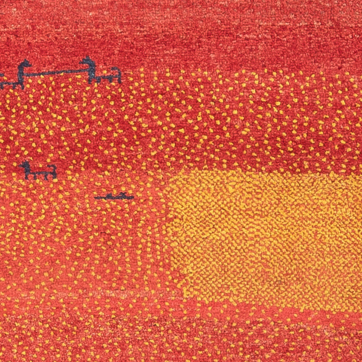 Løber Gabbeh-tæppe - Persisk - 237 x 84 cm - flerfarvet