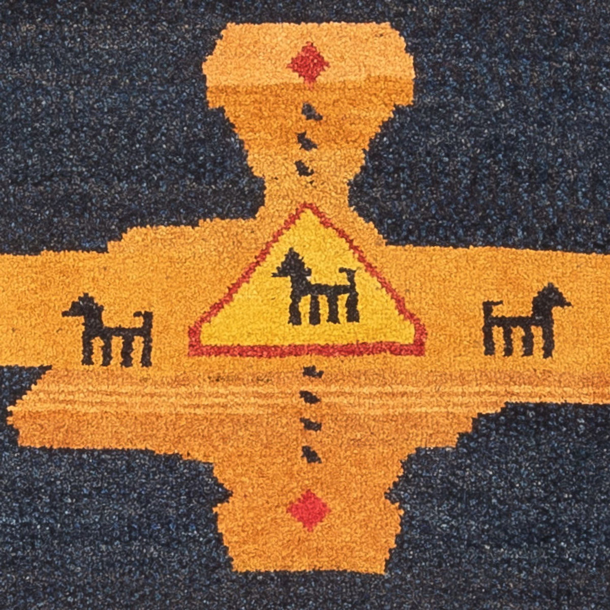 Løber Gabbeh-tæppe - Persisk - 217 x 79 cm - flerfarvet