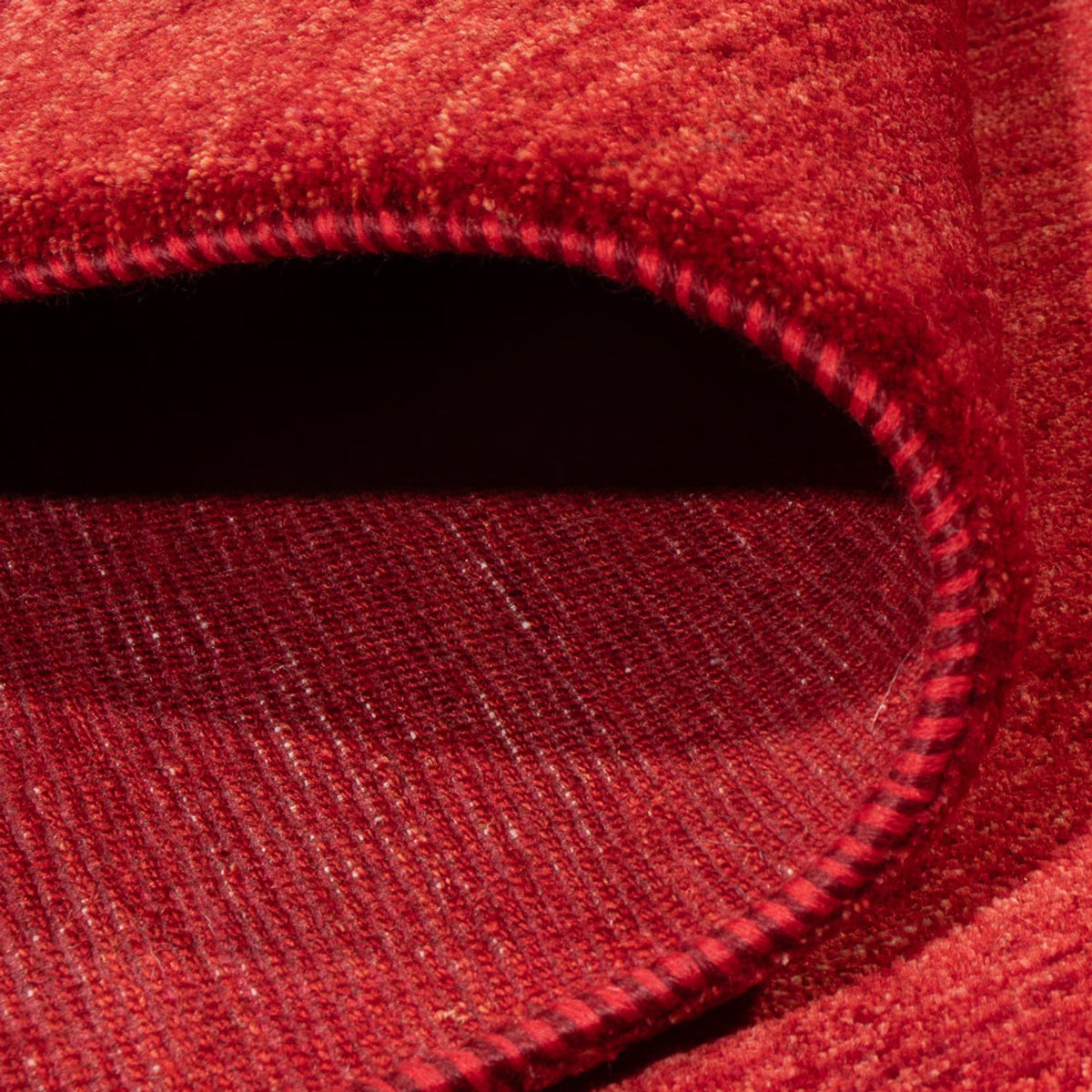 Gabbeh-tæppe - Persisk - 248 x 174 cm - rød