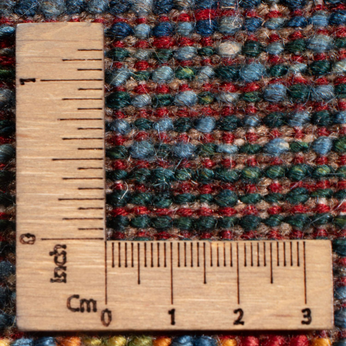 Gabbeh Tæppe - Loribaft Persisk - 197 x 130 cm - flerfarvet