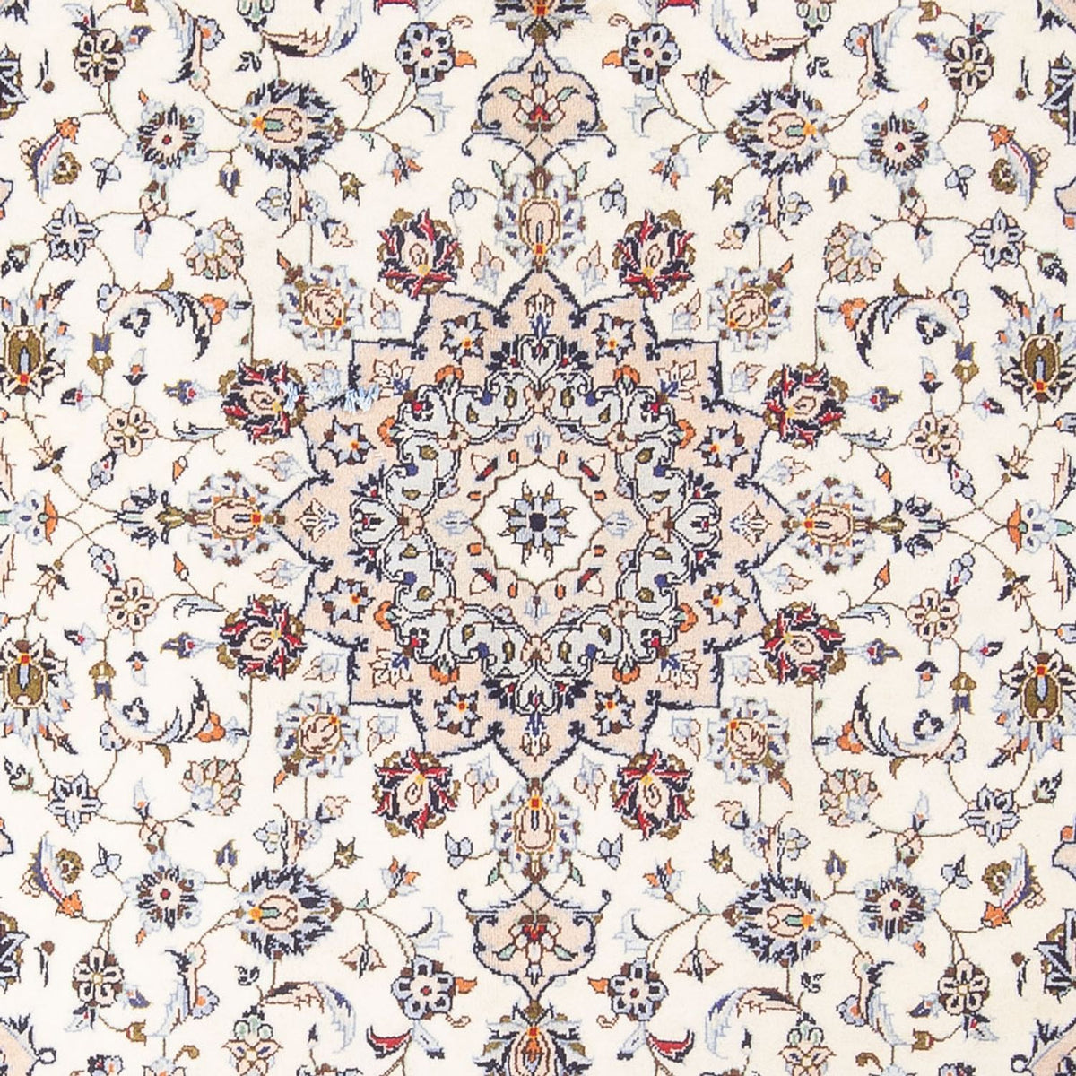 Persisk tæppe - Keshan - 302 x 199 cm - creme