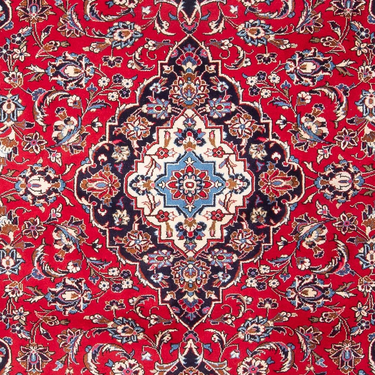 Persisk tæppe - Keshan - 289 x 200 cm - rød