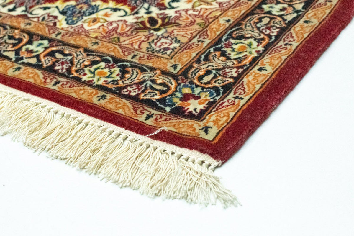 Persisk tæppe - Isfahan - Premium - 99 x 71 cm - rød