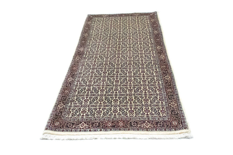 Løber Persisk tæppe - Bijar - 254 x 94 cm - beige