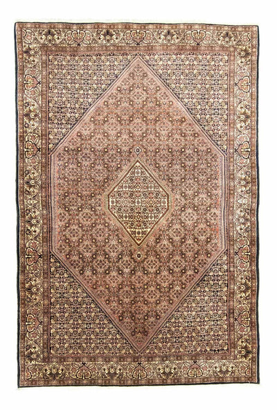 Bidjar Tæppe 203x304cm - Persisk tæppe - rød