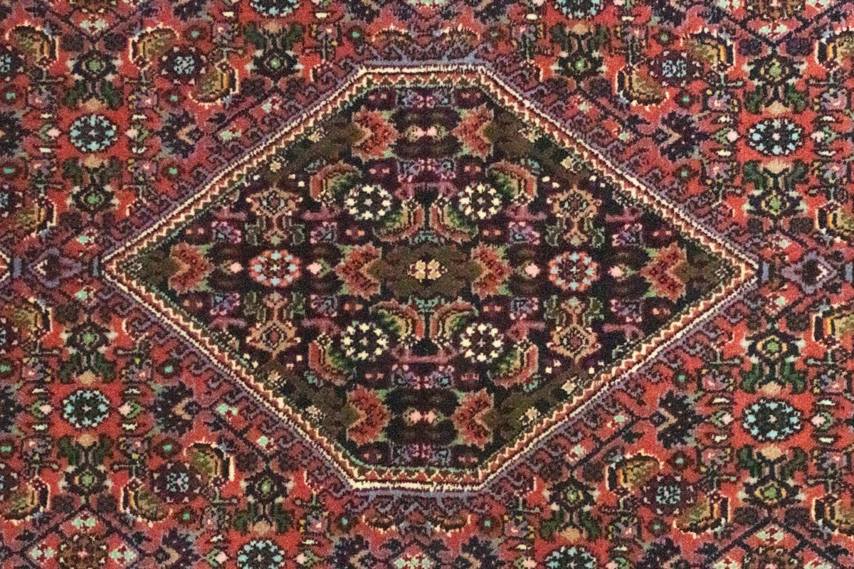 Løber Persisk tæppe - Bijar - 165 x 62 cm - rød