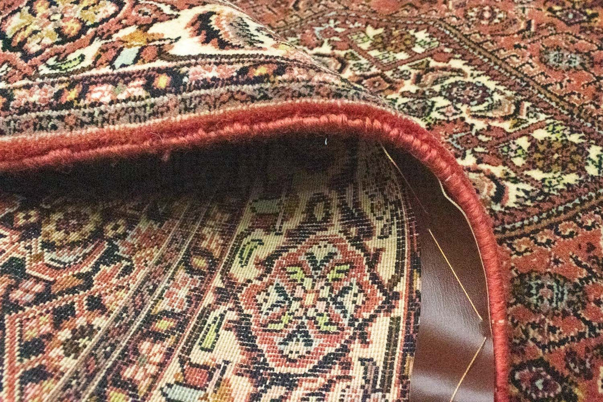 Persisk tæppe - Bijar - 230 x 137 cm - rød