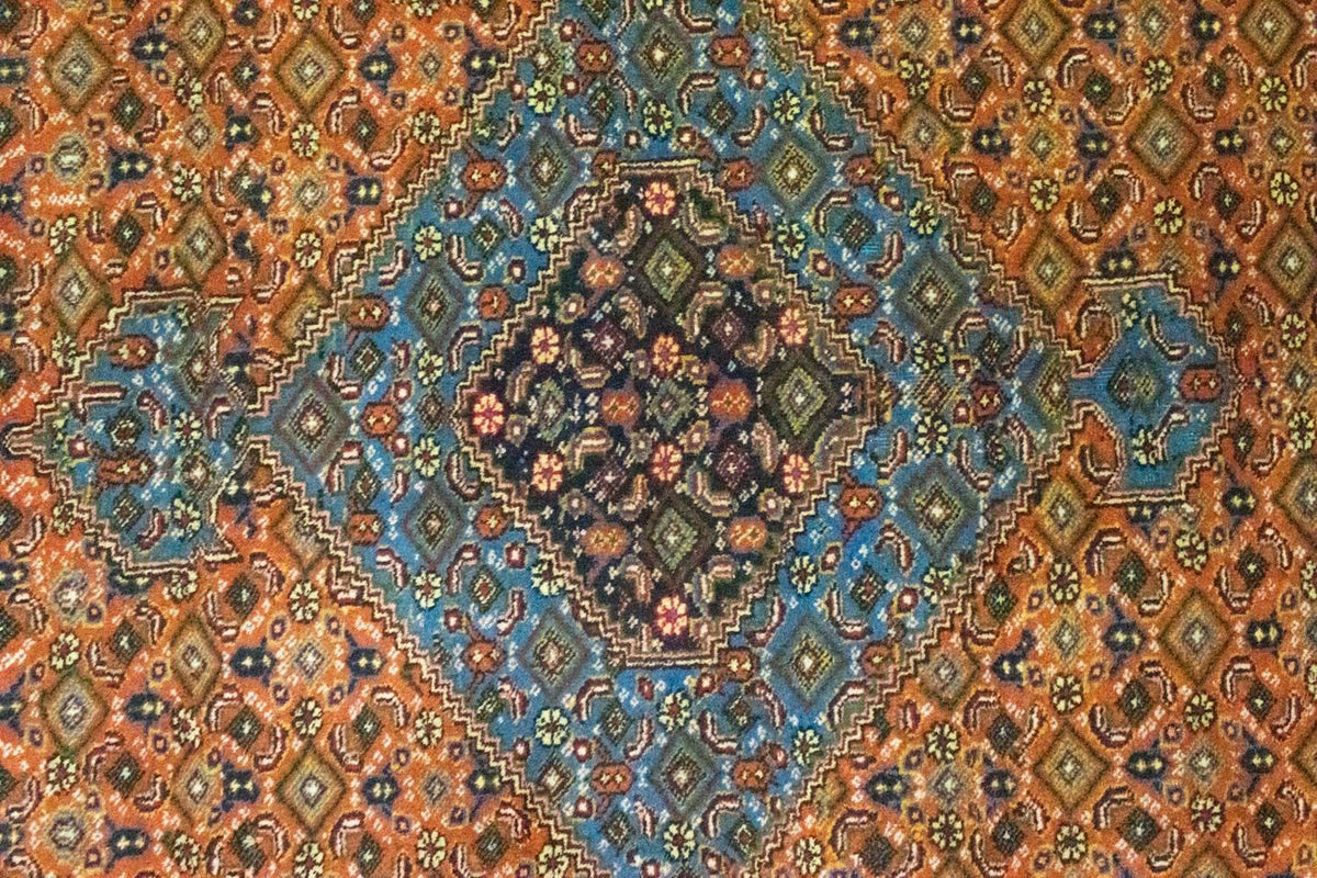 Persisk tæppe - Nomadisk - 295 x 203 cm - rust