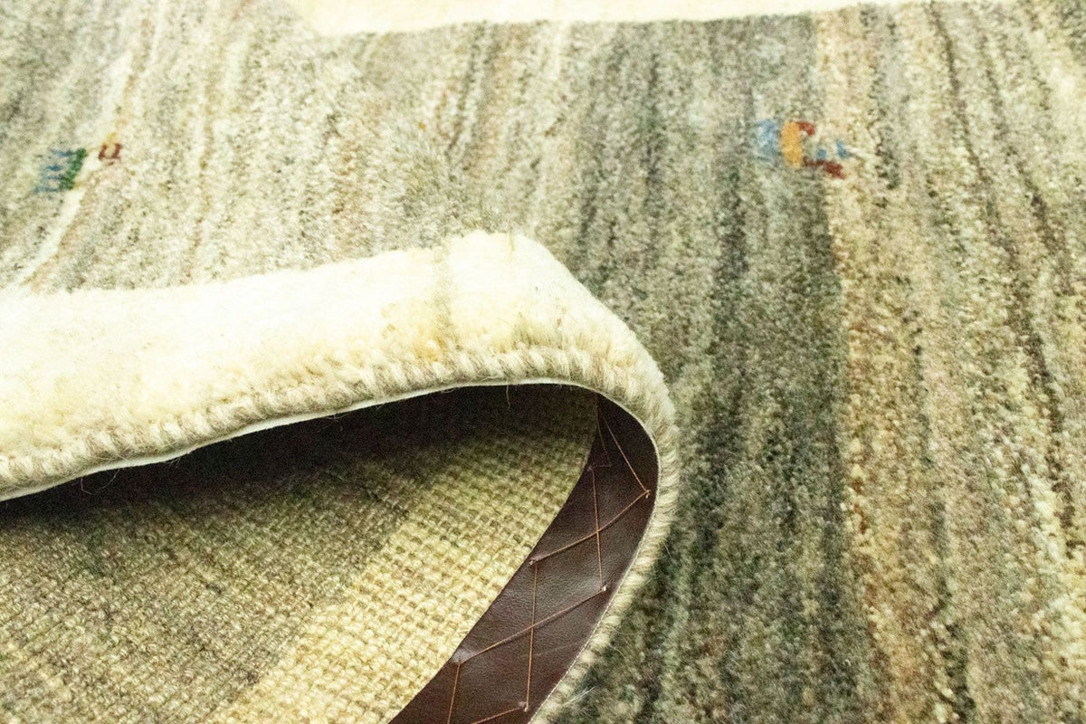 Løber Gabbeh-tæppe - Persisk - 229 x 82 cm - grå