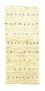 Løber Gabbeh-tæppe - Persisk - 184 x 82 cm - beige