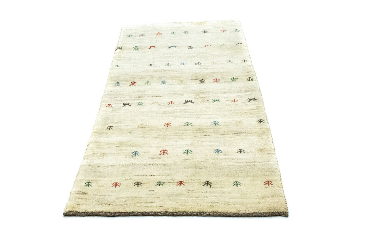Løber Gabbeh-tæppe - Persisk - 184 x 82 cm - beige