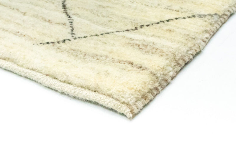 Gabbeh-tæppe - Persisk - 140 x 98 cm - beige