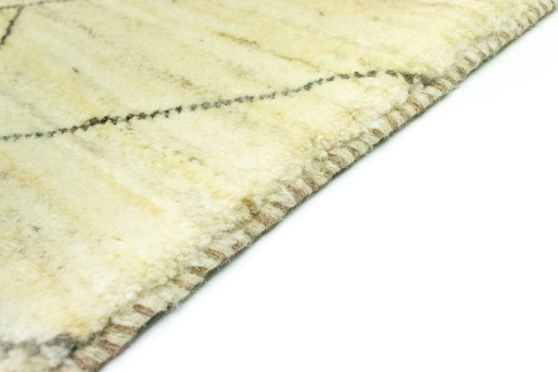 Gabbeh-tæppe - Persisk - 140 x 98 cm - beige