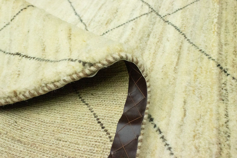 Gabbeh-tæppe - Persisk - 140 x 98 cm - beige