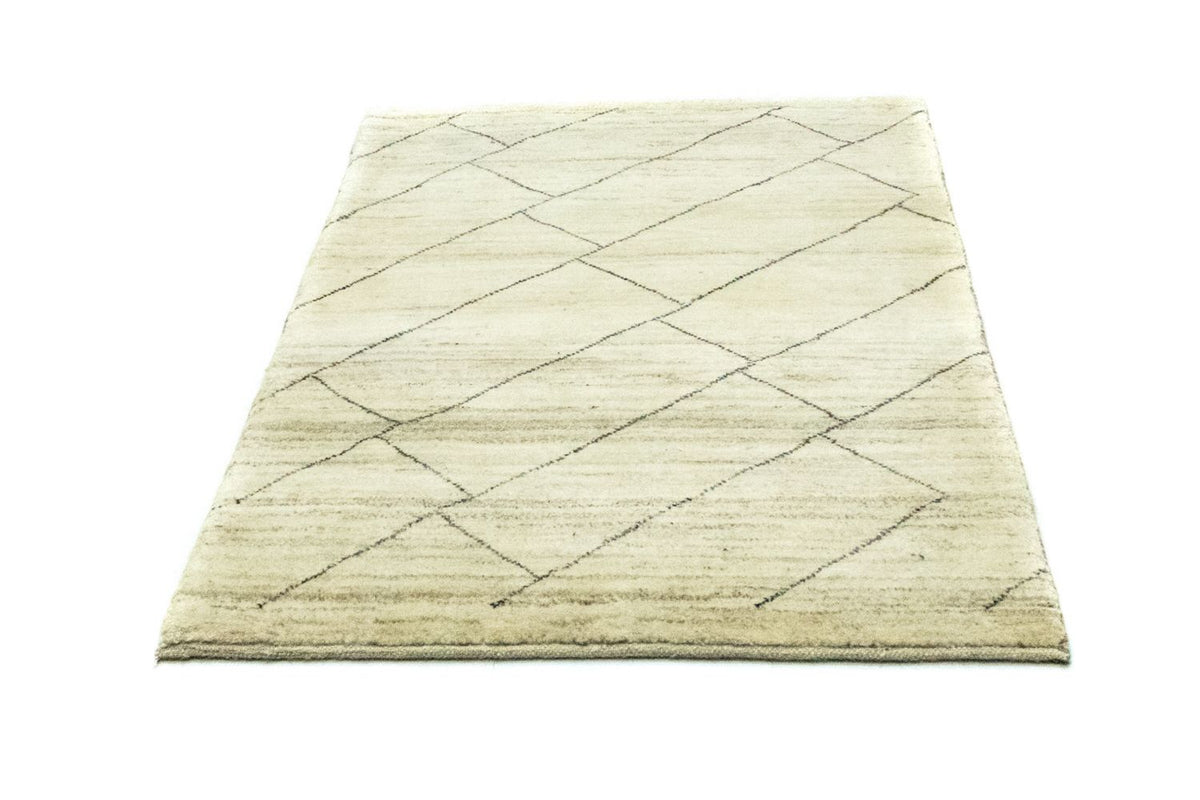 Gabbeh-tæppe - Persisk - 140 x 98 cm - beige