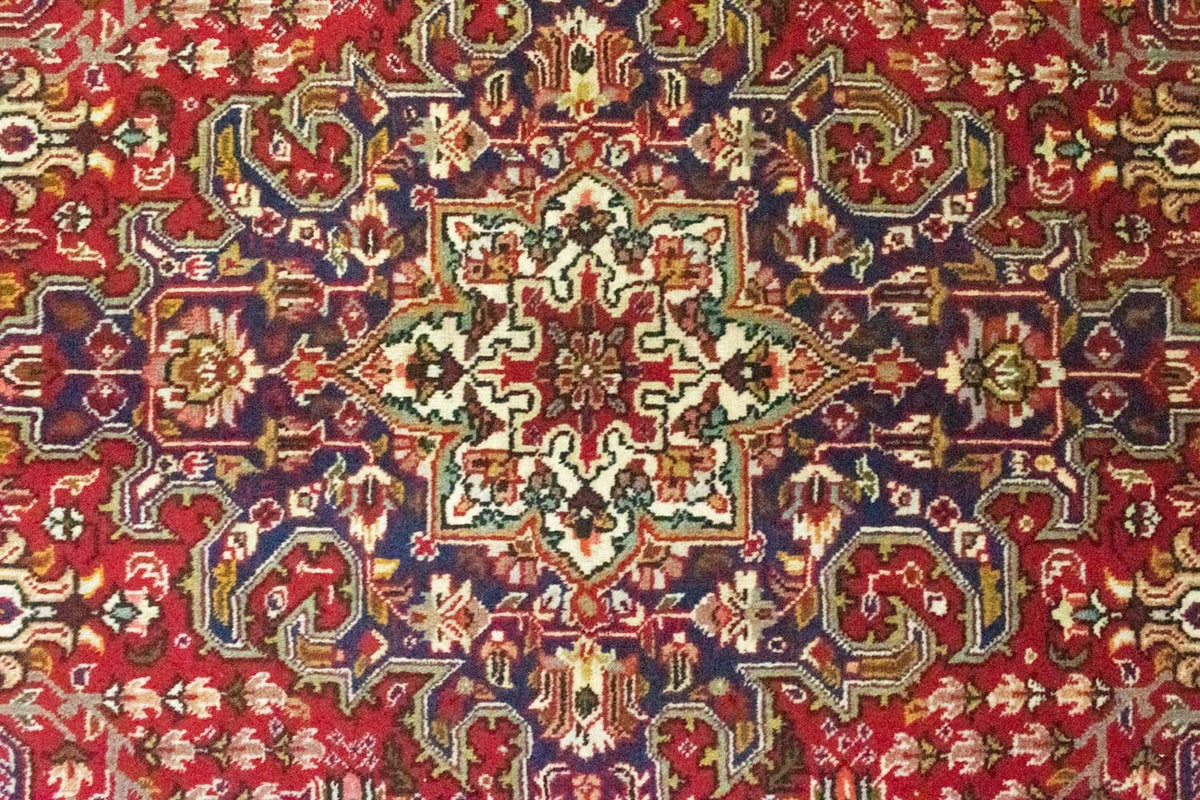 Persisk tæppe - Tabriz - 300 x 200 cm - rød