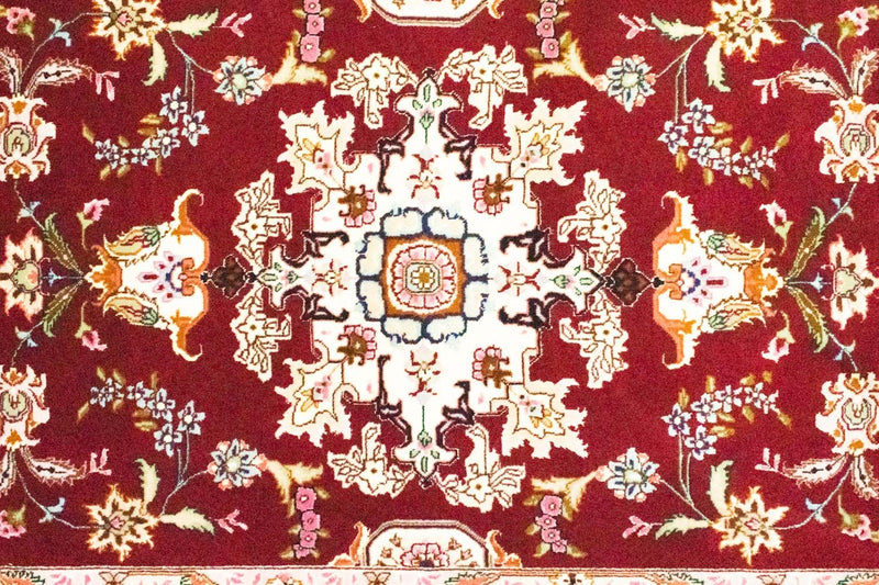 Løber Persisk tæppe - Tabriz - Royal - 202 x 81 cm - rød