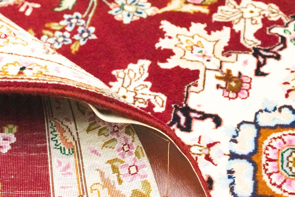 Løber Persisk tæppe - Tabriz - Royal - 202 x 81 cm - rød