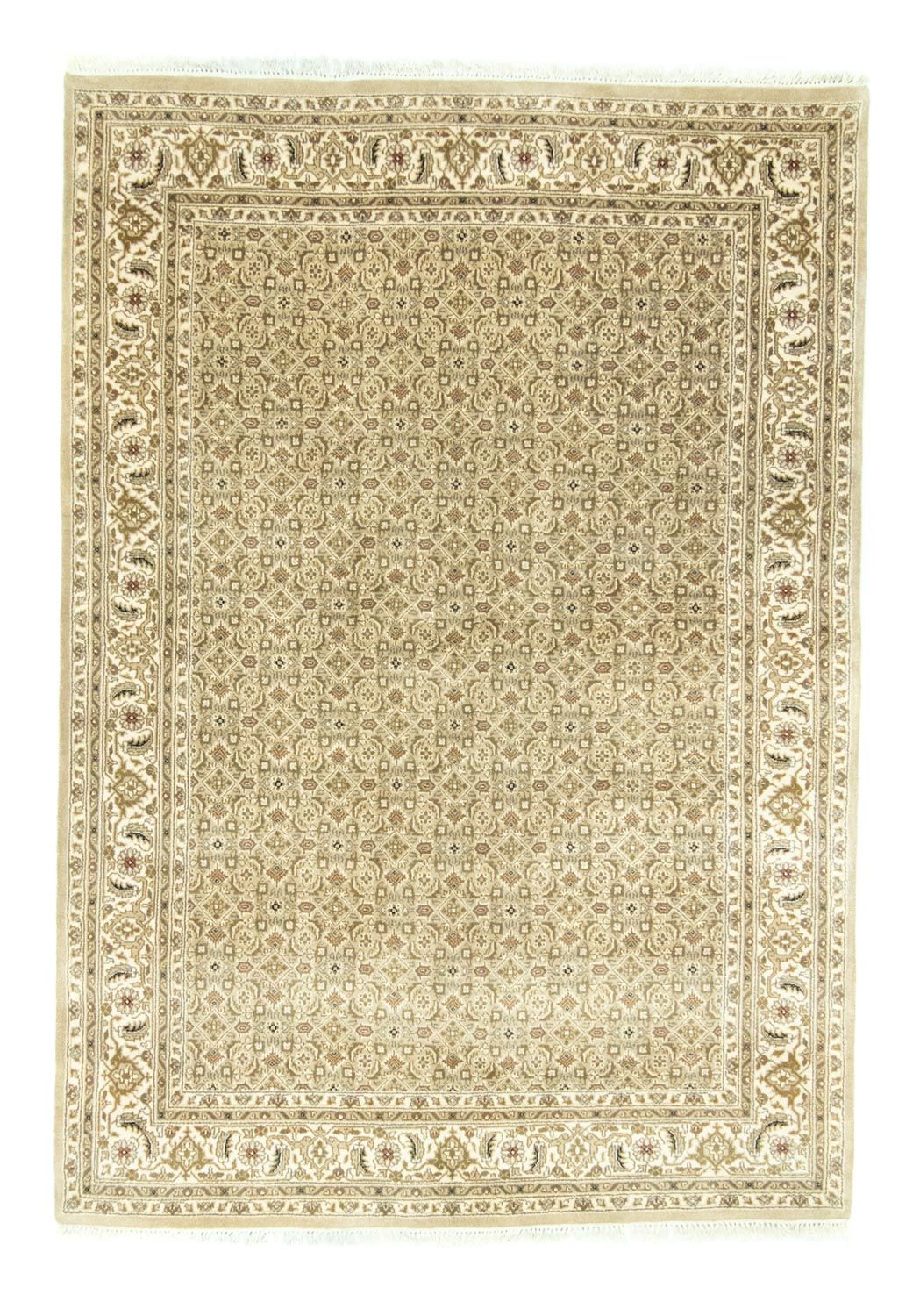 Persisk tæppe - Bijar - 242 x 173 cm - beige