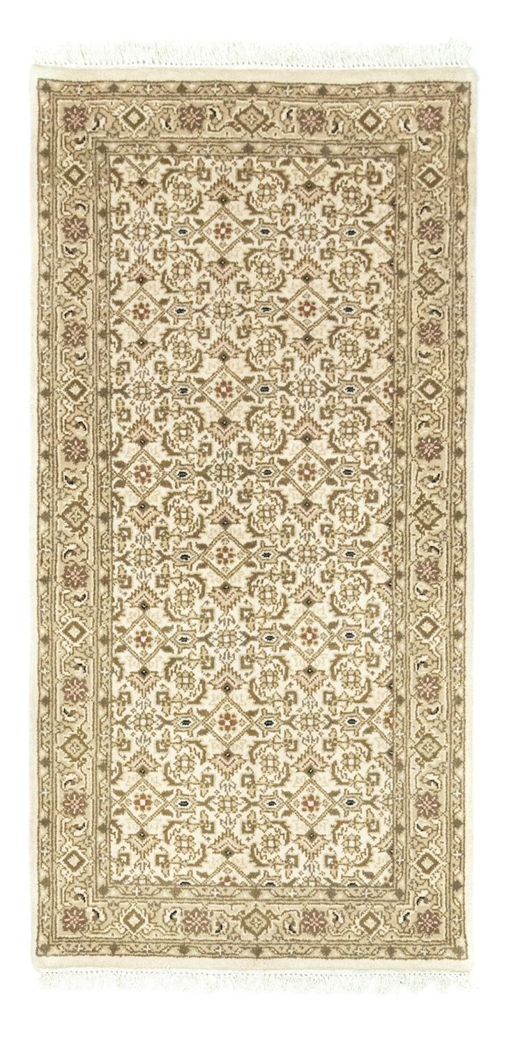 Løber Persisk tæppe - Bijar - 141 x 70 cm - beige