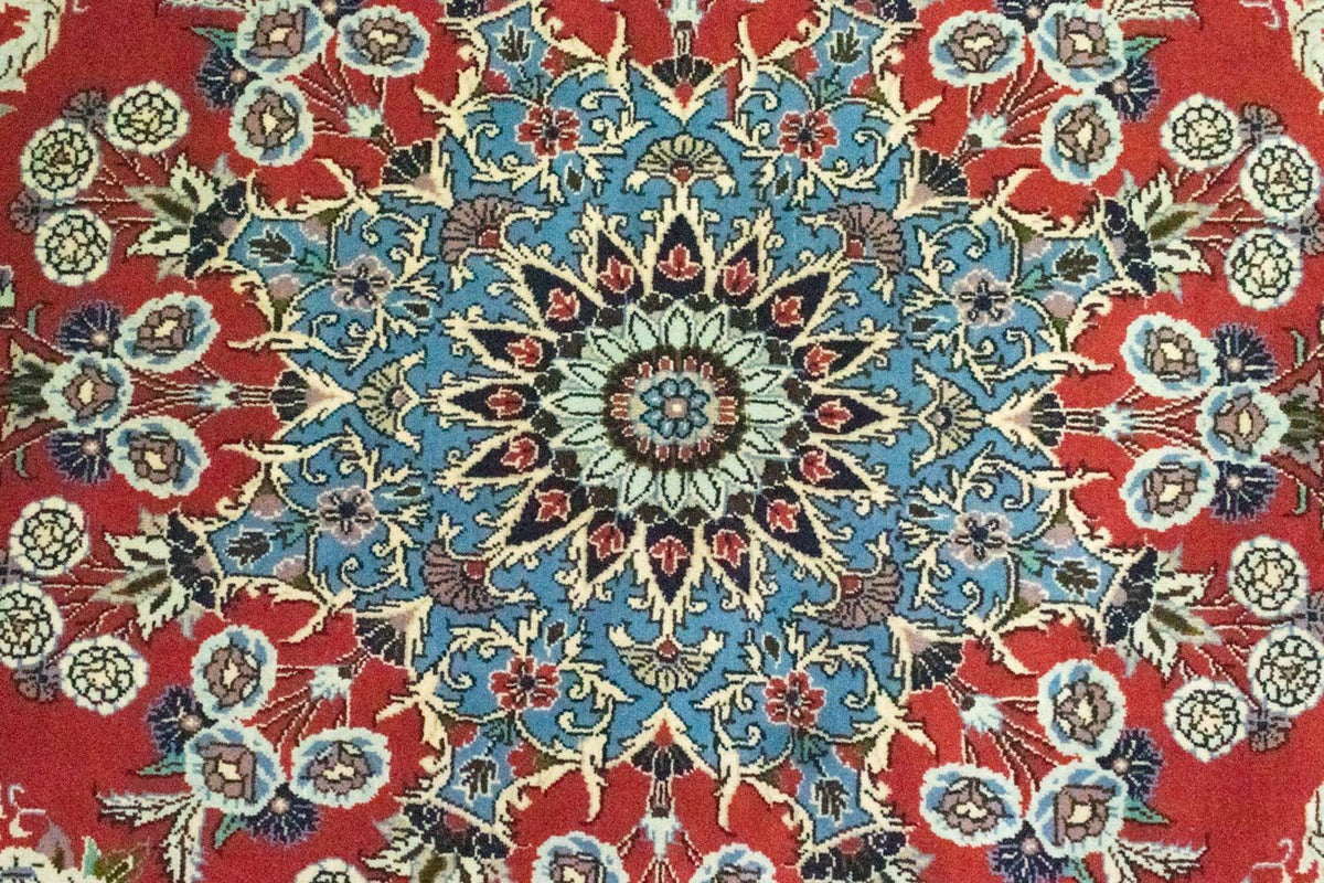 Persisk tæppe - Classic firkantet  - 208 x 202 cm - rød