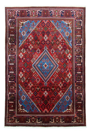Persisk tæppe - Nomadisk - 317 x 215 cm - rød