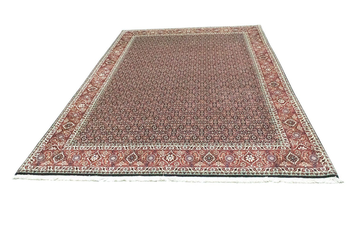 Persisk tæppe - Bijar - 296 x 202 cm - mørkeblå