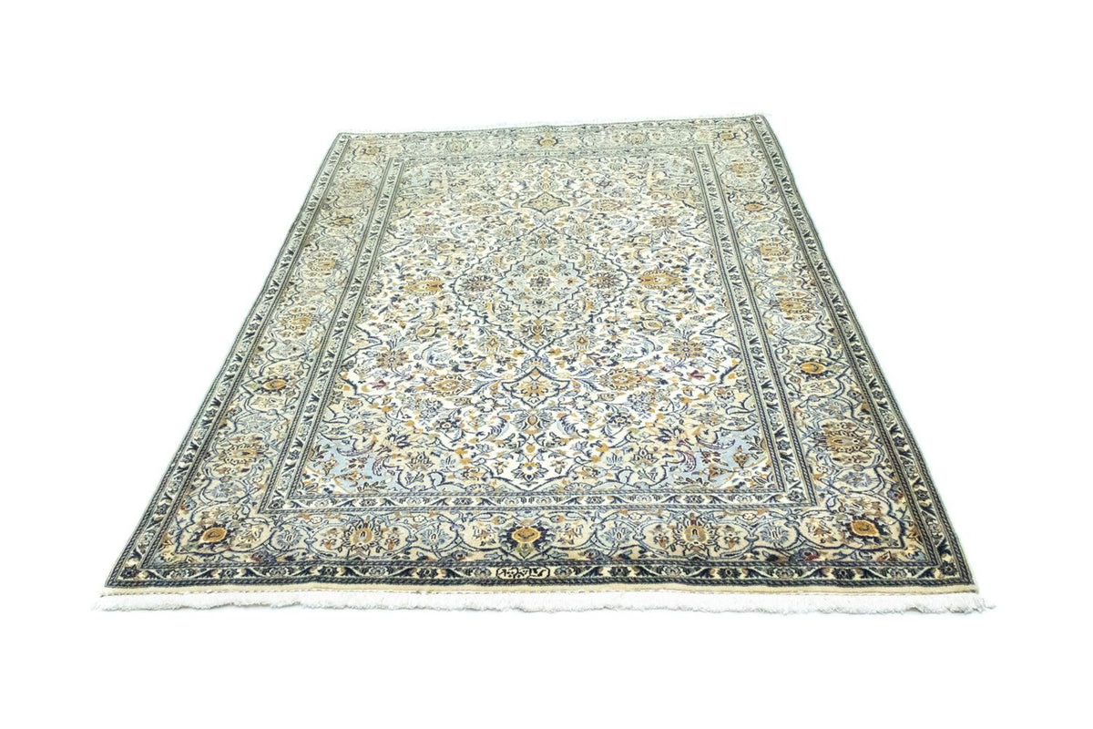 Persisk tæppe - Keshan - 210 x 143 cm - beige