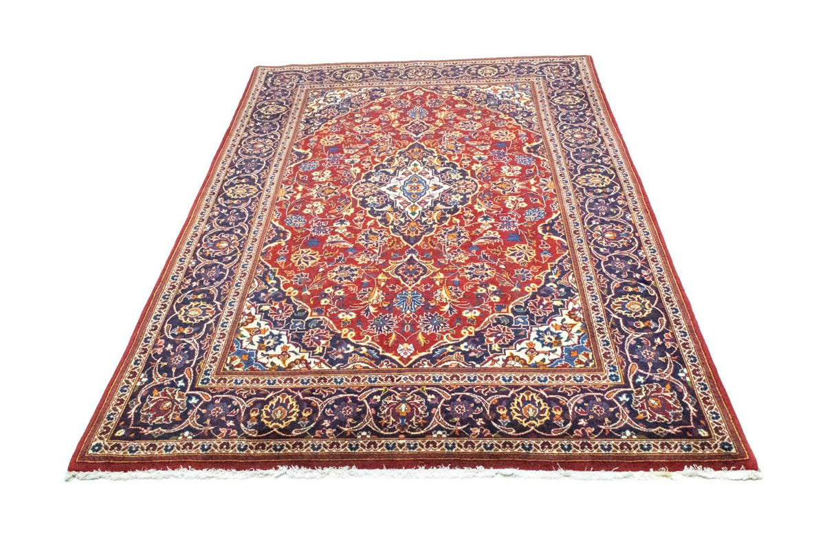 Persisk tæppe - Keshan - 210 x 135 cm - rød