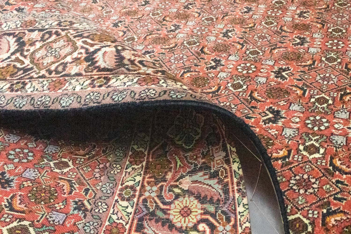 Persisk tæppe - Bijar - 243 x 174 cm - blå