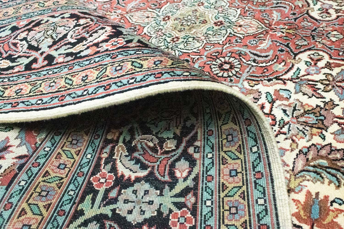 Silketæppe - Kashmir Silk - 218 x 153 cm - beige