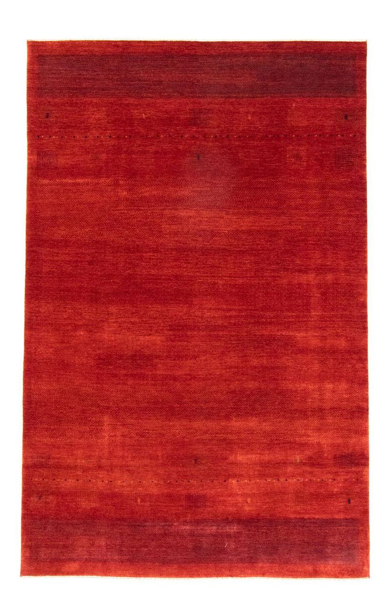 Gabbeh Tæppe - Loribaft Persisk - 293 x 189 cm - rød