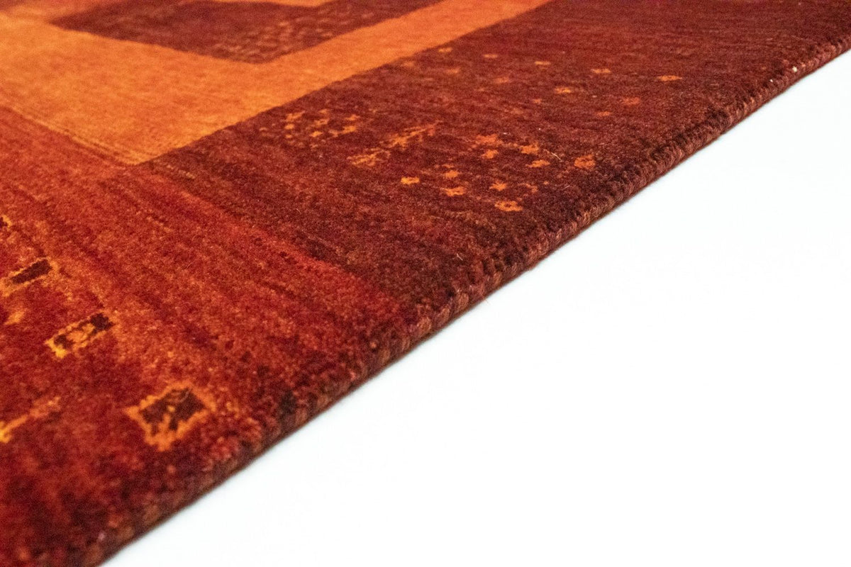 Gabbeh Tæppe - Loribaft Persisk - 301 x 198 cm - rød