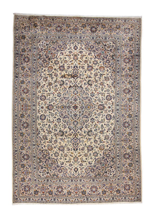 Persisk tæppe - Keshan - 362 x 252 cm - beige