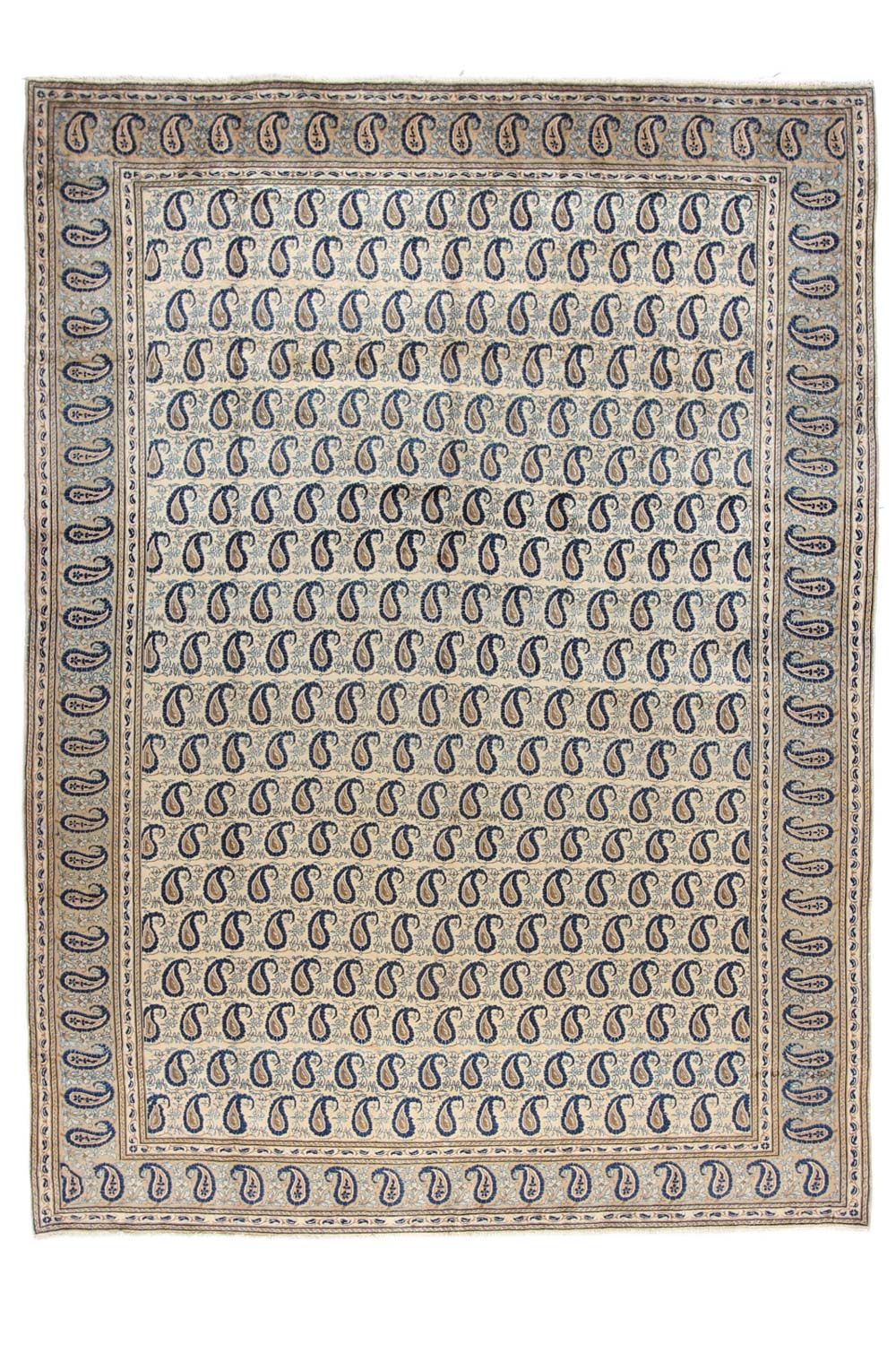 Persisk tæppe - Keshan - 366 x 268 cm - beige