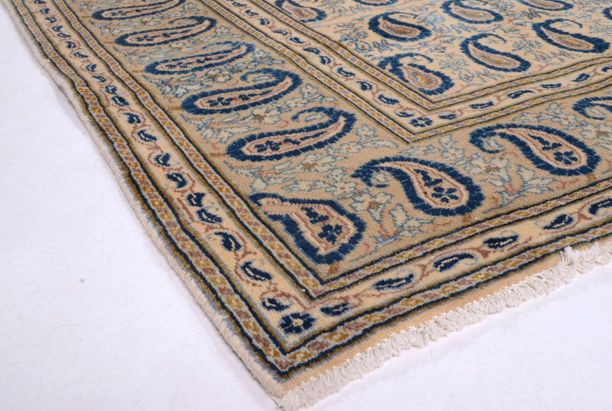 Persisk tæppe - Keshan - 366 x 268 cm - beige