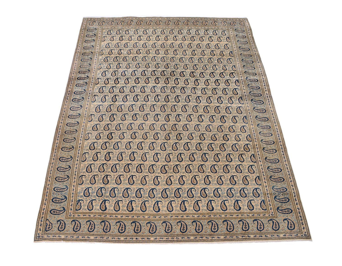 Persisk tæppe - Keshan - 366 x 268 cm - beige