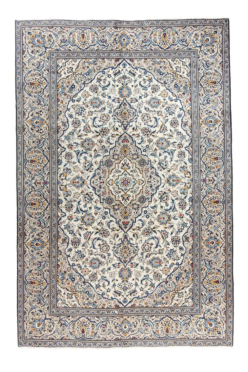 Persisk tæppe - Keshan - 300 x 198 cm - beige