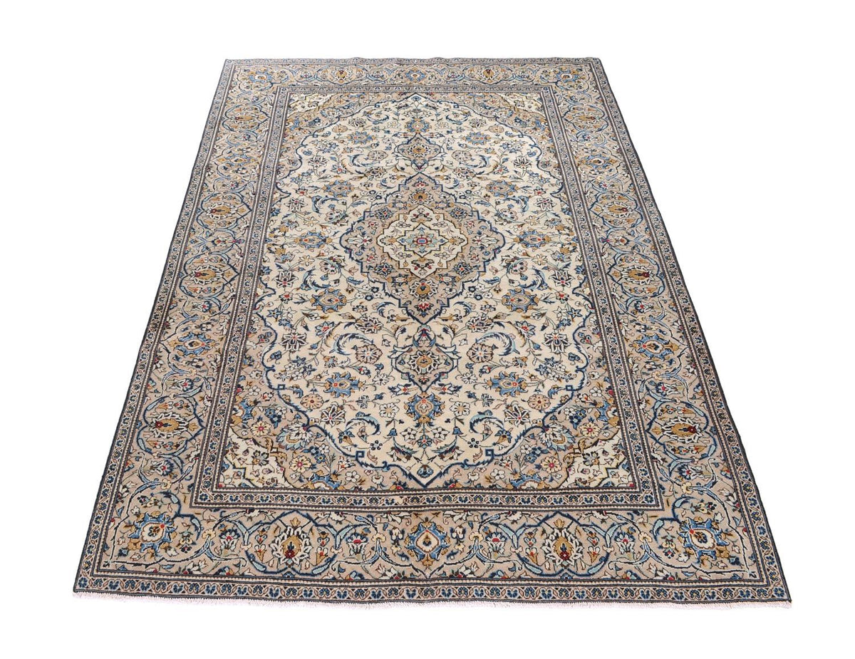 Persisk tæppe - Keshan - 300 x 198 cm - beige