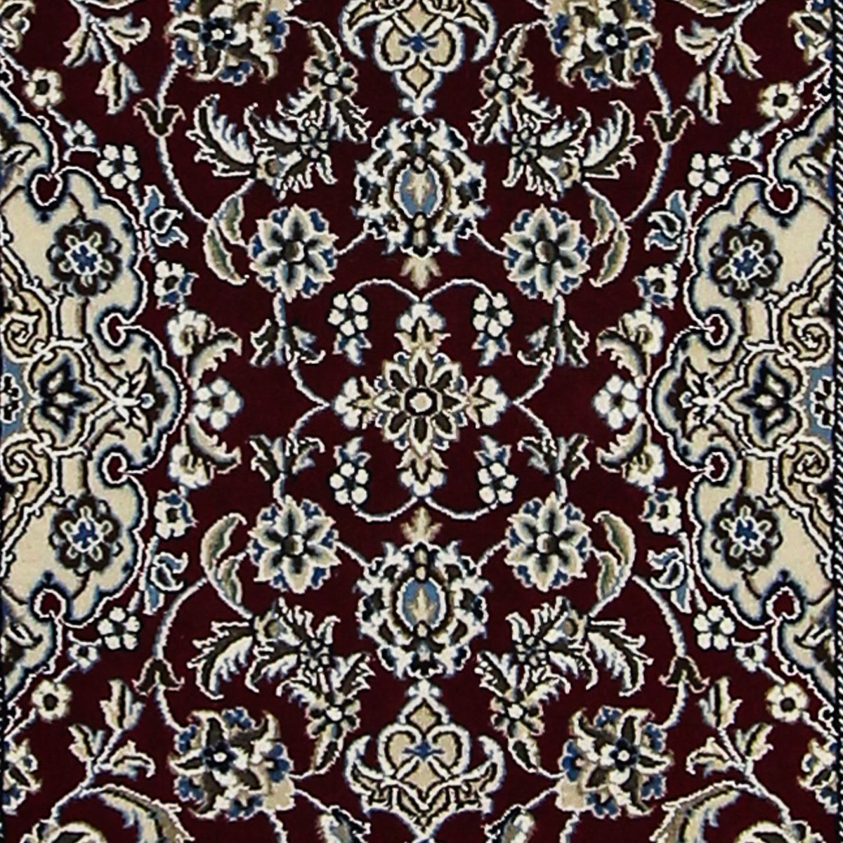 Løber Persisk tæppe - Nain - Royal - 197 x 62 cm - mørkeblå