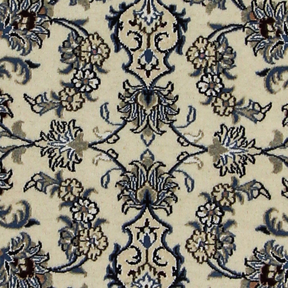 Løber Persisk tæppe - Nain - Royal - 198 x 80 cm - beige