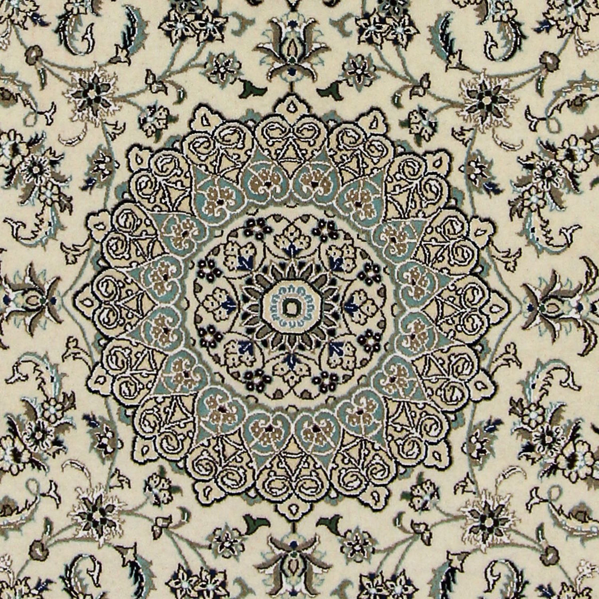 Persisk tæppe - Nain - Royal - 250 x 154 cm - beige