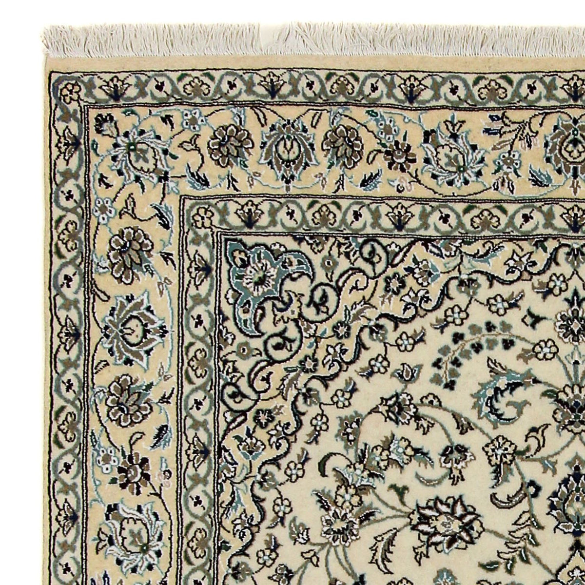Persisk tæppe - Nain - Royal - 250 x 154 cm - beige