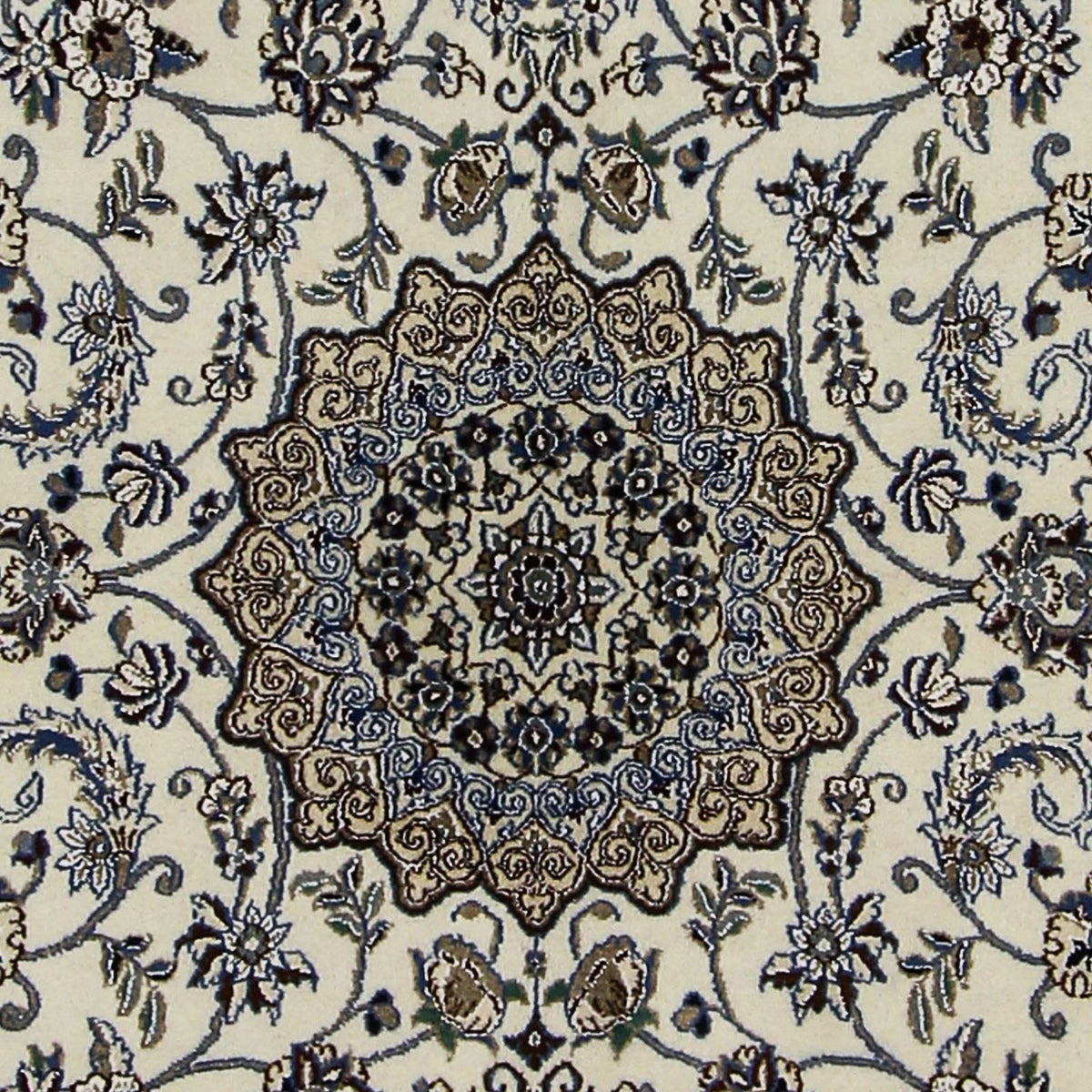 Persisk tæppe - Nain - Royal - 215 x 126 cm - beige