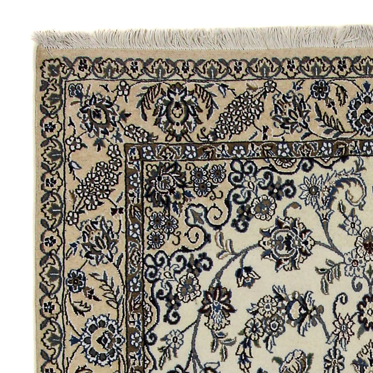 Persisk tæppe - Nain - Royal - 215 x 126 cm - beige