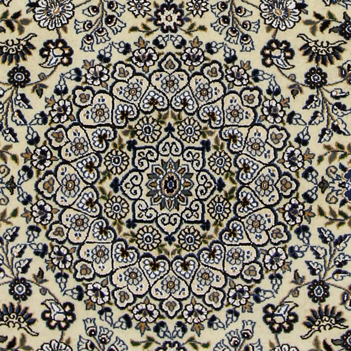 Persisk tæppe - Nain - Royal - 200 x 129 cm - beige