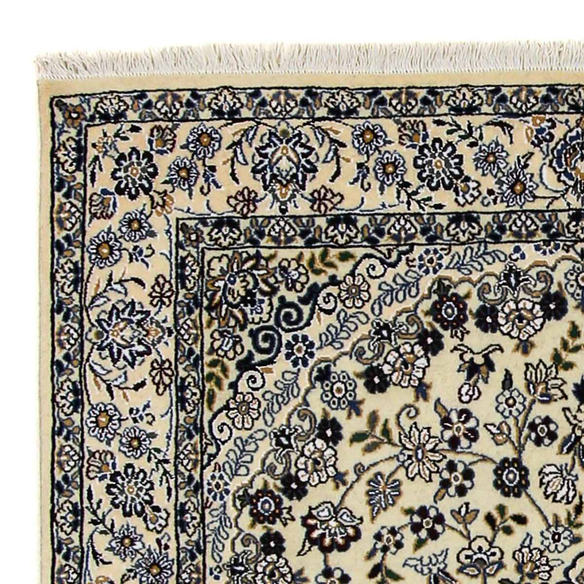 Persisk tæppe - Nain - Royal - 200 x 129 cm - beige