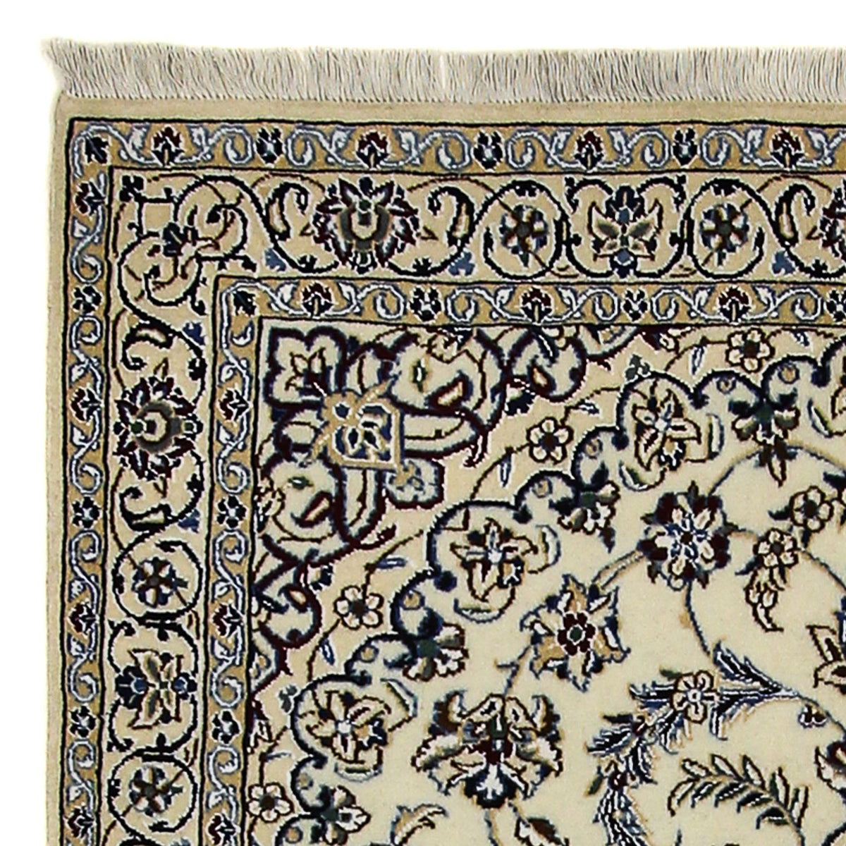 Persisk tæppe - Nain - Royal - 180 x 118 cm - beige