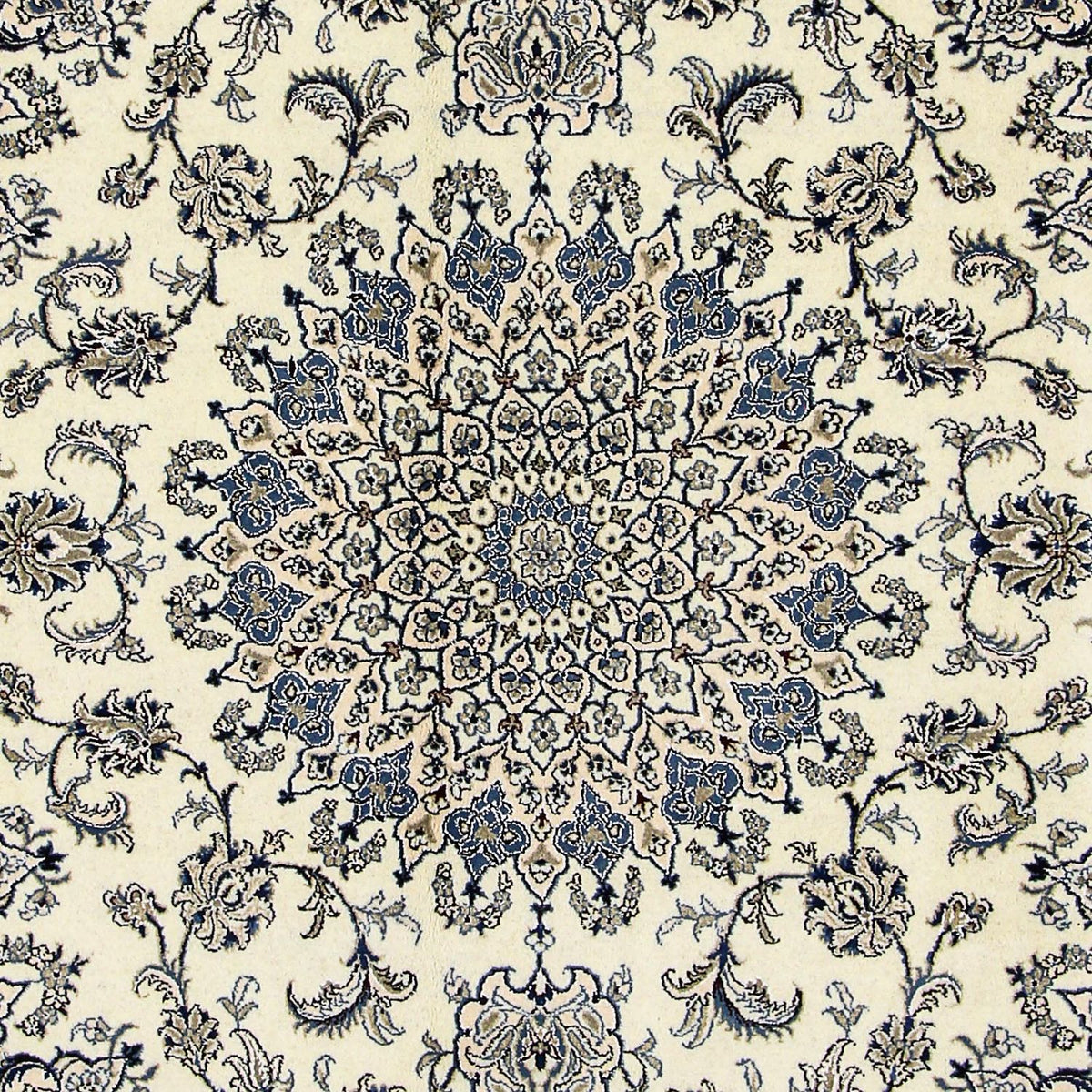 Persisk tæppe - Nain - 307 x 250 cm - beige